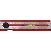 Adjustable Positioning Marking Protractor Tool - Foldable Angle Ruler for Woodworking, Cabinet, and Door Lock Installation