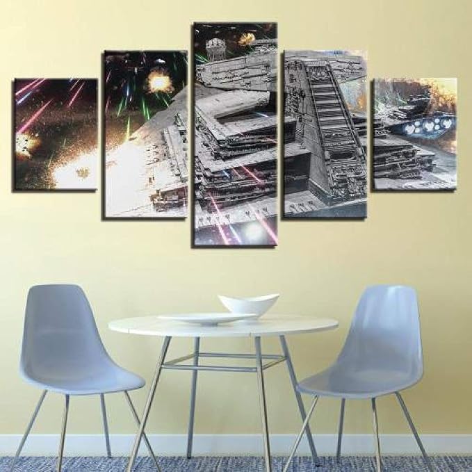 Amazon.com: 5 Piece Wall Art Picture, Prints On Canvas 5 Panel, Non