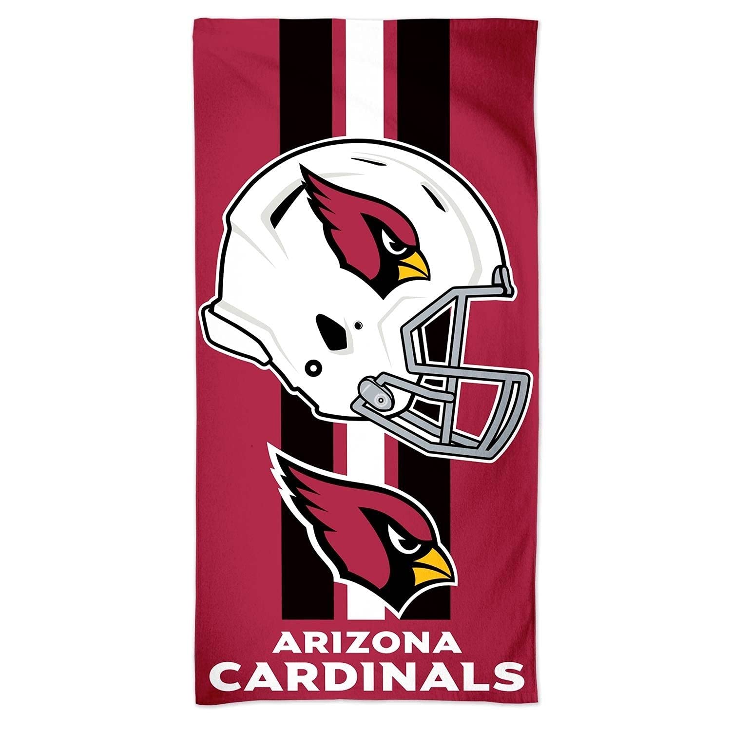 Wincraft NFL Arizona Cardinals Fiber Beach Towel, 9lb/30 x 60