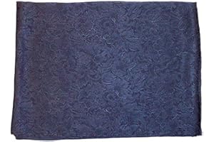 WYOMING TRADERS Casual Unisex Adult Lightweight Breathable Jacquard Plum Regular Silk Scarf