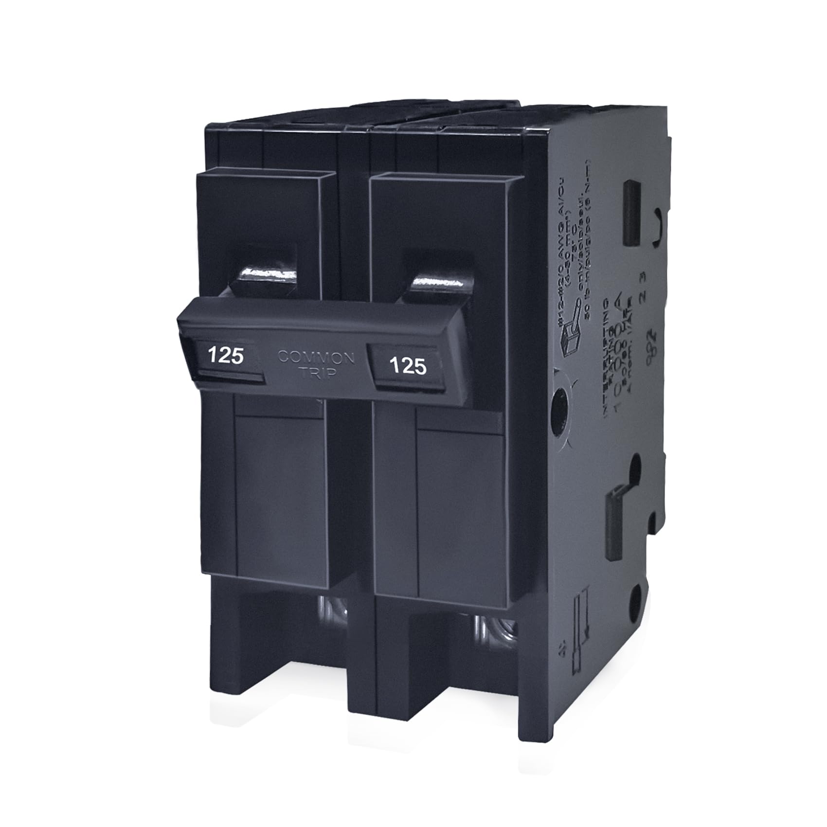 Photo 1 of 125 Amp Circuit Breaker 2 Pole,Replace for HOM2125 Breaker,Compatible with Most Load Centers.125 Amp 2 Pole,120/240V,Plug-in Circuit Interrupter,Thehermal Magnetic Protection,2 Gang Interrupter