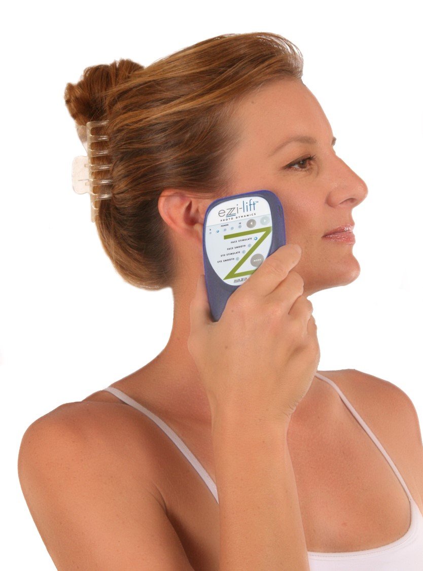 ezzi-lift System with Y-Electrode Microcurrent Galvanic Facial Machine with Carrying Case: Beauty