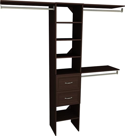 Amazon Com Closetmaid Suitesymphony Closet Organizer With Shelves