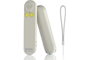 FIOPAZ for Nex Playground Remote Protective Cover, Soft Silicone Nex Playground Game System Remote Sleeve, Anti Slip Shockproof Protective Skin Cover Nex Remote with Lanyard, Offwhite