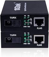 ipolex Gigabit Ethernet SC Fiber Media Converter Bidi SFP LX 20KM UTP RJ45 view 2