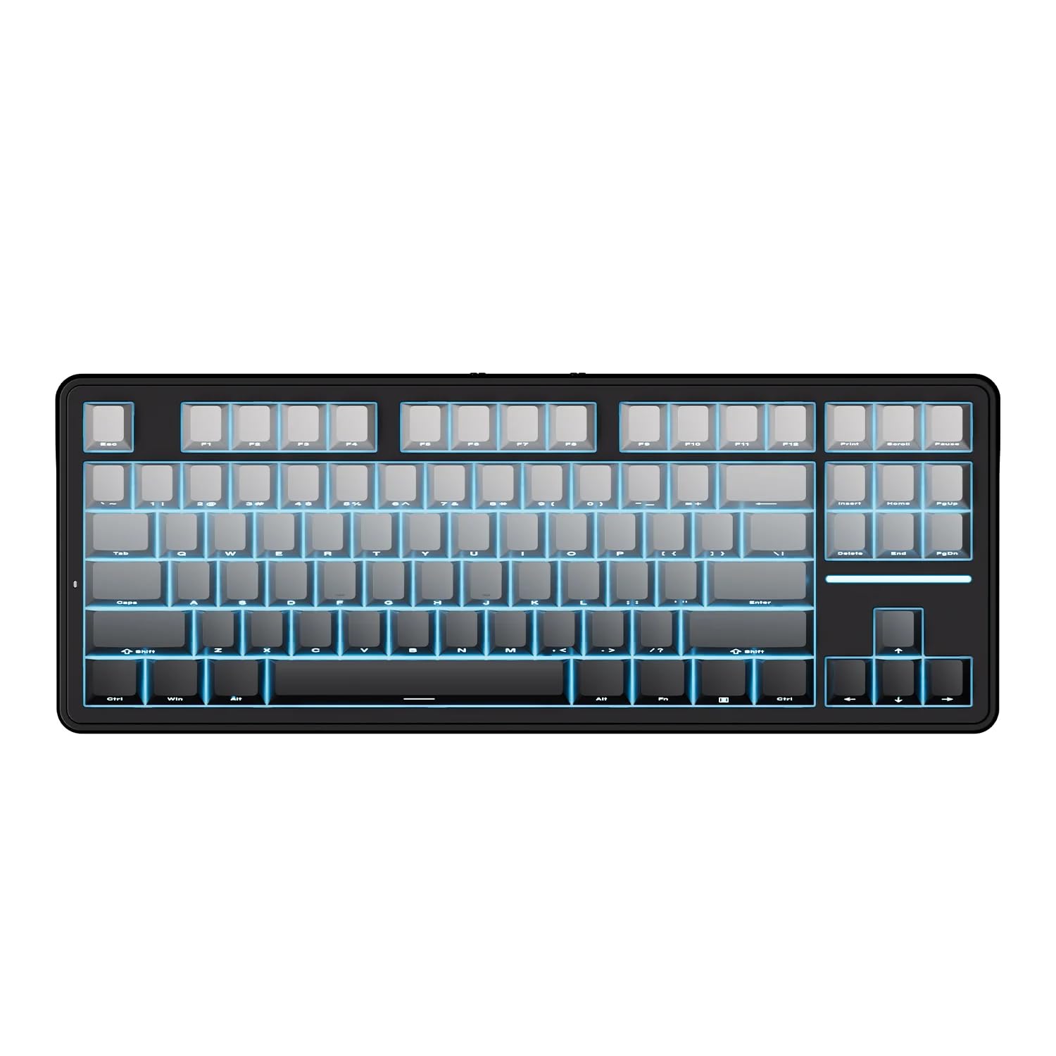 ATK A87 Pro Wireless Mechanical Keyboard, 87-Key TKL, Gasket Mount, Hot-Swap, Tri-Mode RGB (Shadow Black)