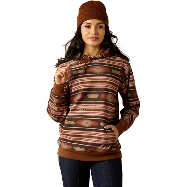 ARIAT Women's Chimayo Pullover Sweater - Oversized Dolman Sleeves, Soft & Comfy, Cold Weather Top - View #5