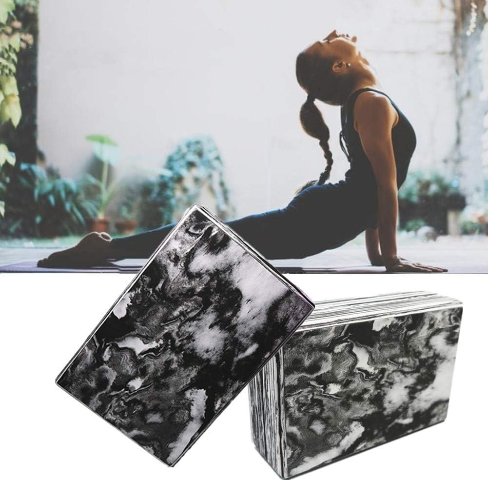 Yoga Blöcke 2er Set - Hochdichte Pilates Klötze 23x15x7,5cm Für Anfänger & Profis
