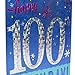 Hallmark 100th Birthday Greeting Card (100th with Confetti)