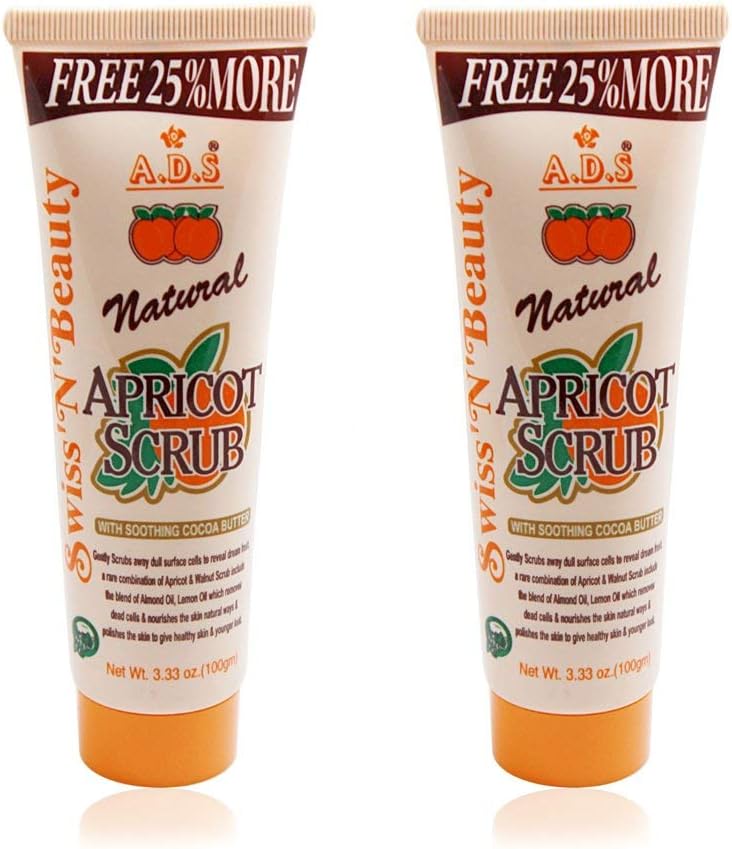 Karki Fusion ADS Natural Apricot Scrub KF (Pack of 2)