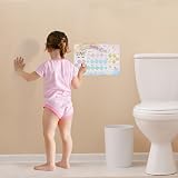 WERNNSAI Unicorn Potty Training Chart for Girls Toddler Kids Reward Stickers view 7
