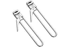 Sewroro 2 Pcs Bottle Jar Opener Adjustable 9 Inch Multifunctional Stainless Steel Can Opener Portable Cap Remover Kitchen Acc