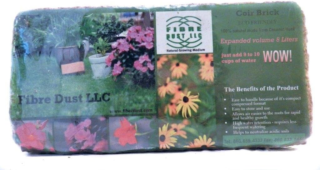 FibreDust Coir Bricks