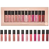 Manna Kadar Pucker Up Deluxe Liplocked Priming Gloss Stains 12 Count, Multi-Colored, 12 Count