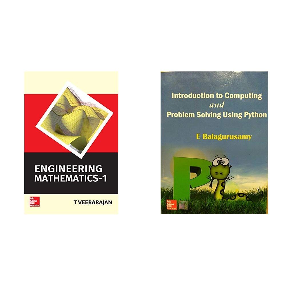 Buy Engineering Mathematics I + Introduction To Computing And Problem Solving Using Python Combo Book Online At Low Prices In India | Engineering Mathematics I + Introduction To Computing And Problem Solving