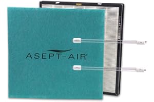 GENUINE LIFE CELL 1550 Replacement Filter Kit with Washable Pre-filter and 2-Stage True HEPA/Carbon Filter - Fits 1550 Model 