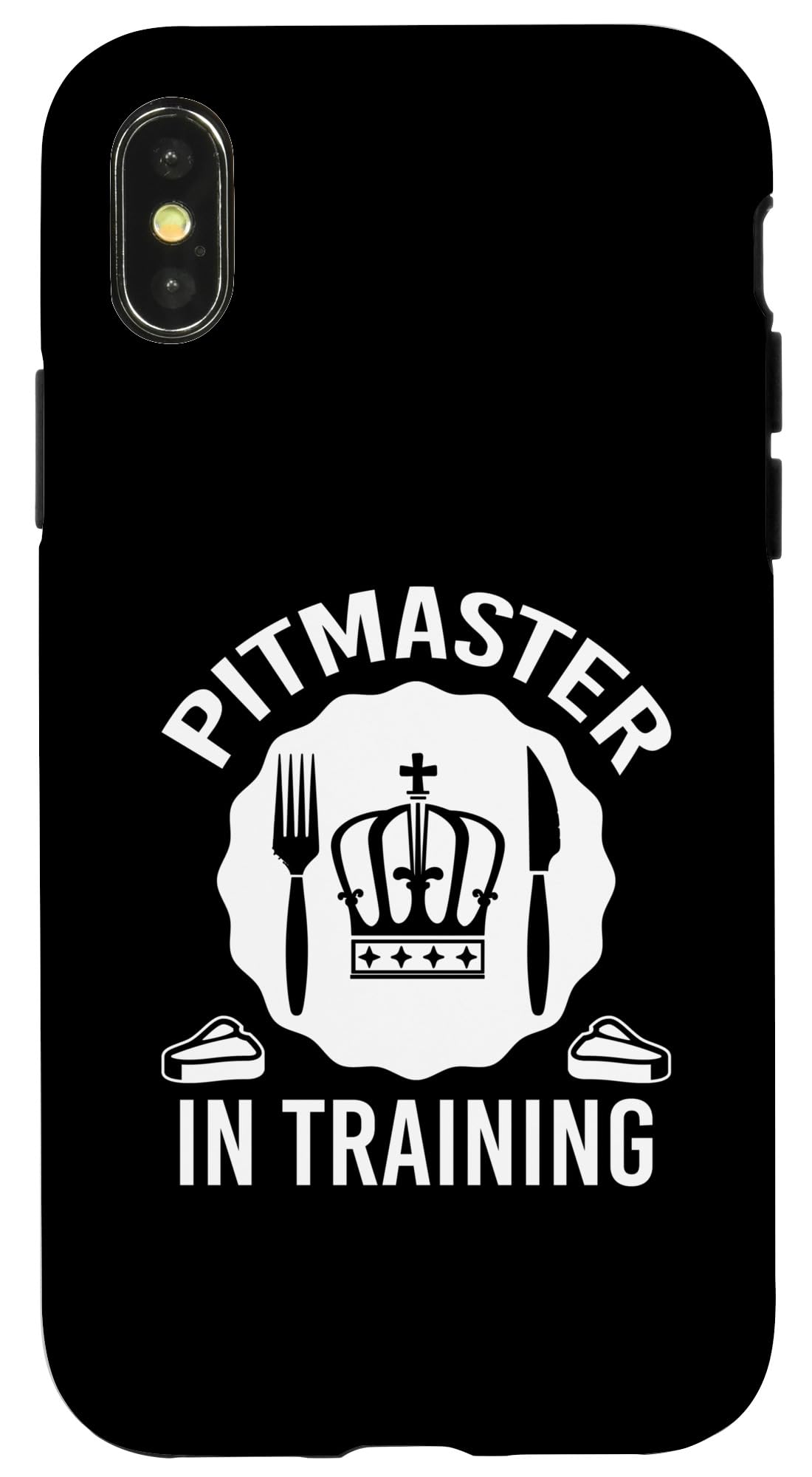 iPhone X/XS Pitmaster In Training BBQ Enthusiast Design Case