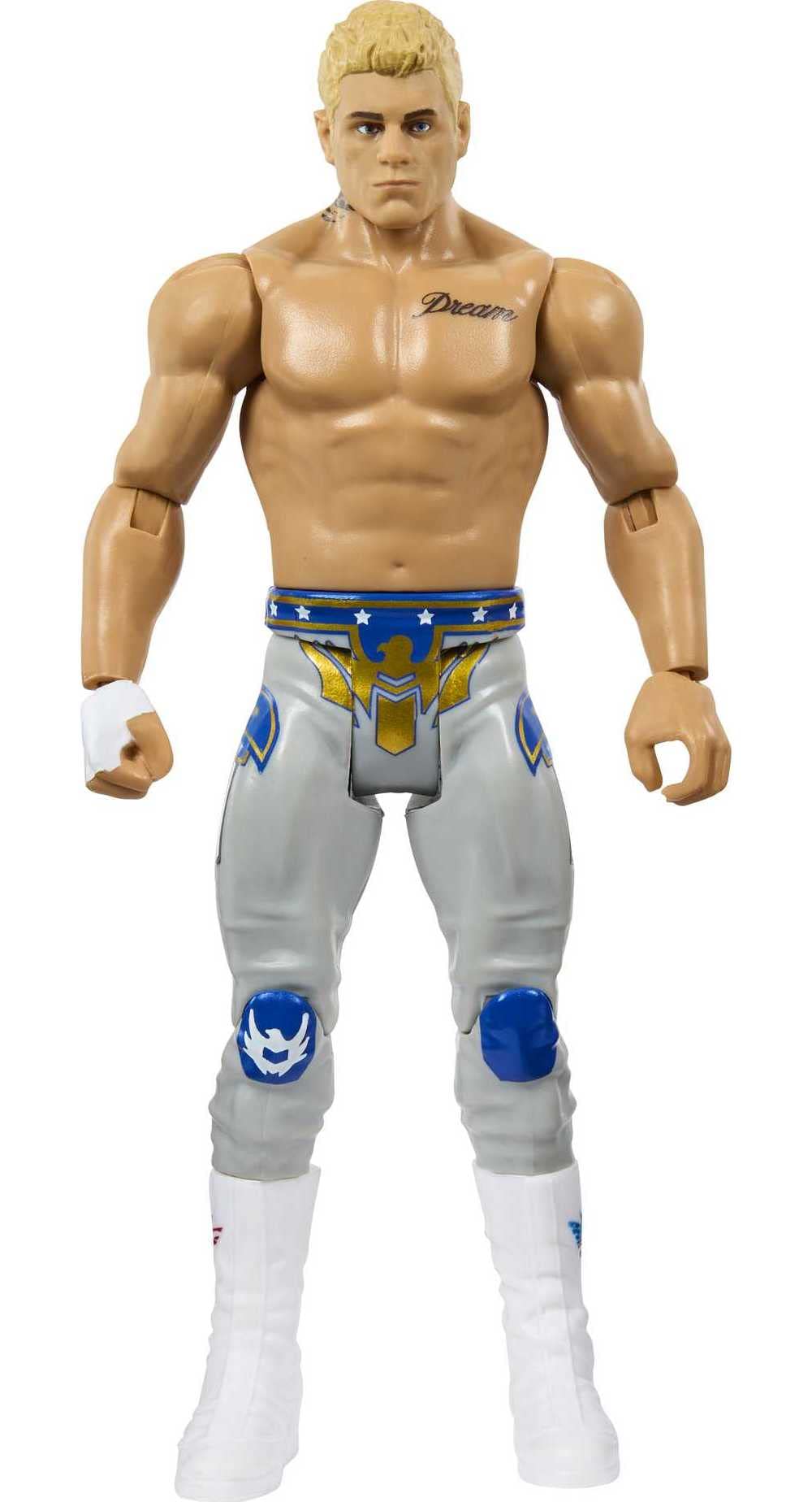 WWE MATTEL Action Figures, Cody Rhodes, 6-inch Collectible Figure, WWE Toys (HKP24)