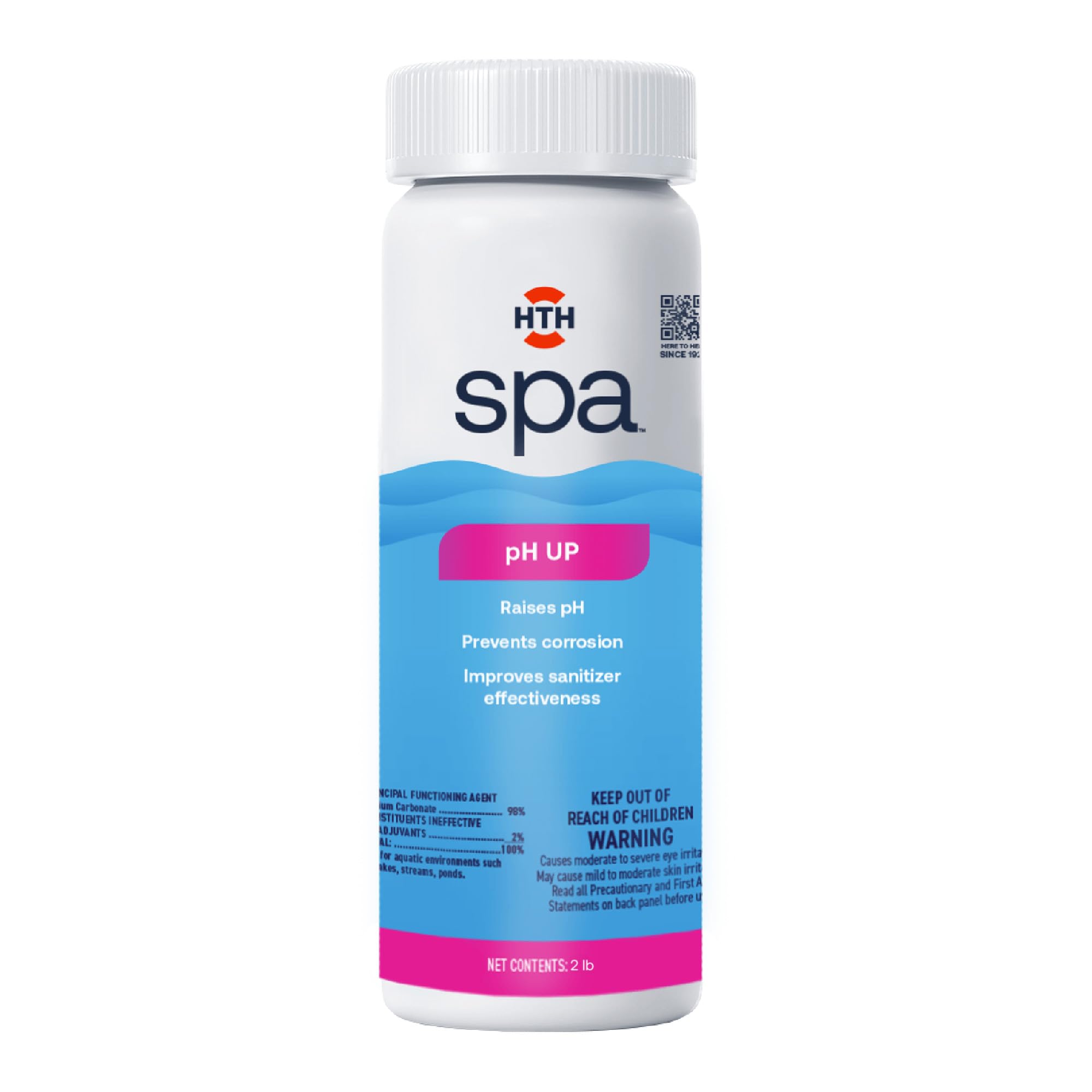 Photo 1 of HTH Spa 86133 pH Up, Spa & Hot Tub Chemical Raises pH, Prevents Corrosion, 2 lbs