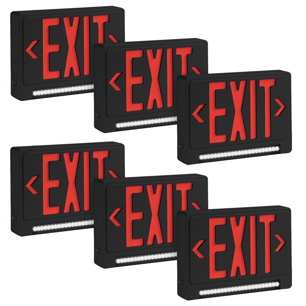 Mua 6 Pack Ultra Bright Energyefficient Lighted Exit Signs with