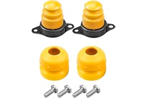 QNHEAY M-5570-A Rear Bump Stops Axle Jounce Bumper Fit for Ford MUSTANG 2005-2012, Front and Rear Bump Stops Replace, 2 Pairs