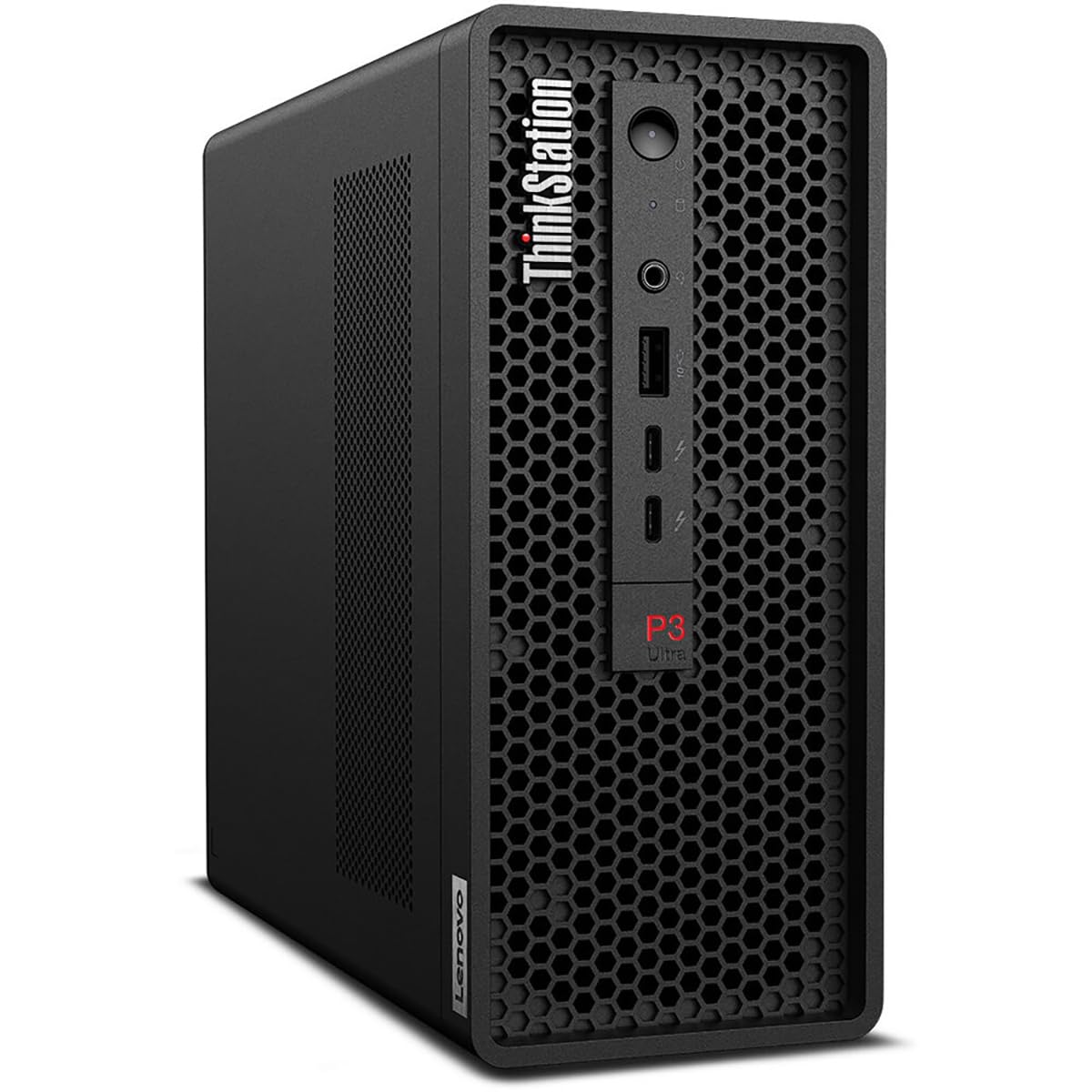 Lenovo ThinkStation P3 Ultra Workstation, Intel Core i7-13700 2.1GHz, 32GB RAM, 1TB SSD, NVIDIA RTX A2000 12GB, Windows 11 Pro, Black