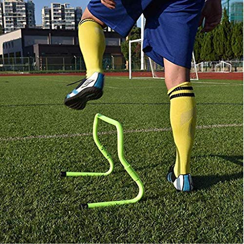 Chenway Soccer Hurdles Adjustable 6" / 12", Football Training Equipment for Youth Tackle, Athlete Training Equipment (Green - A) - Thumbnail 3
