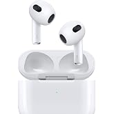 Apple AirPods with Lightning Charging Case (3rd Generation) White (Renewed Premium)
