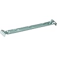 BOX USA Wardrobe Hanger Bar, 24" Length, Silver (1 Each)