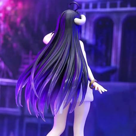 Figurine Albedo Robe Rouge 23 Cm - PVC - Anime - Collection Et Décoration