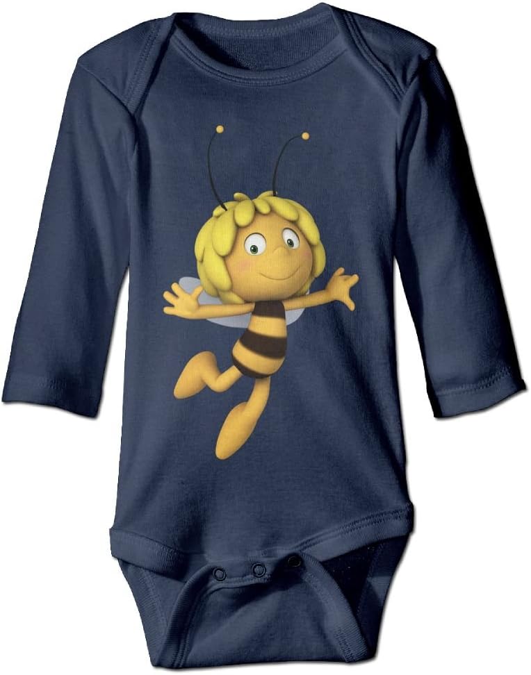 Baby Clothes Maya The Bee Honey Bees Elegant Unisex Baby Favourite Bodysuit 6 M Navy