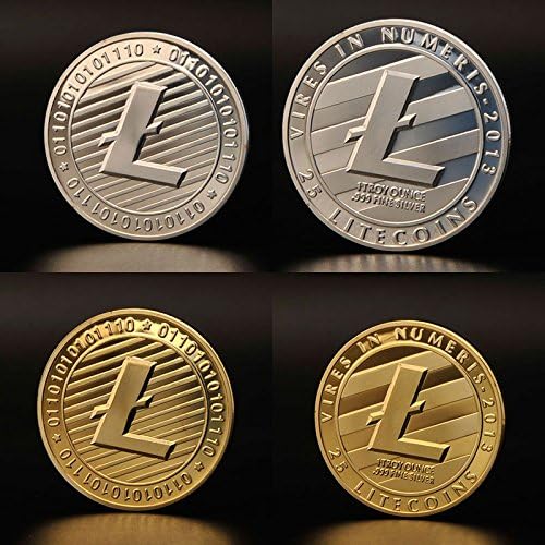 BuyerKit(TM) Full Set 4 Beautiful Wright Machine Press Coins/Coin Silver/Litecoin for Decoration and Gift