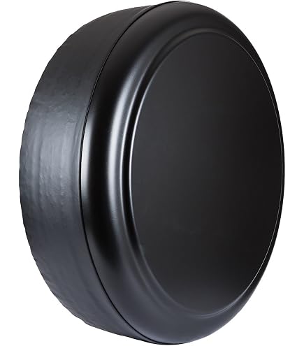 16" Heavy Duty Vinyl Black Spare Tire Cover For Toyota RAV4 – Universal Fit Rear Mount