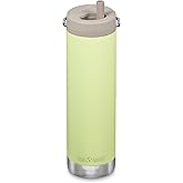 Klean Kanteen 20oz TKWide Insulated Water Bottle with Twist Cap - Shadow Lime