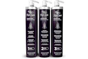 I Belli Capelli Torrano Nanoplastia Max Permanent Keratin Hair Treatment Kit– Brazilian Straightening for Smooth, Shiny & Fri