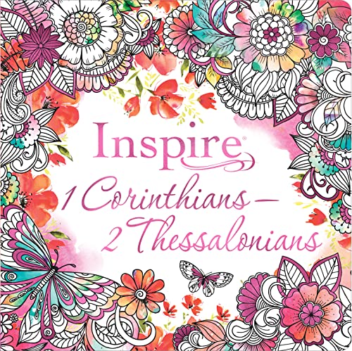 Inspire: 1 Corinthians--2 Thessalonians (Softcover): Coloring & Creative Journaling through 1 Corinthians--2 Thessalonians