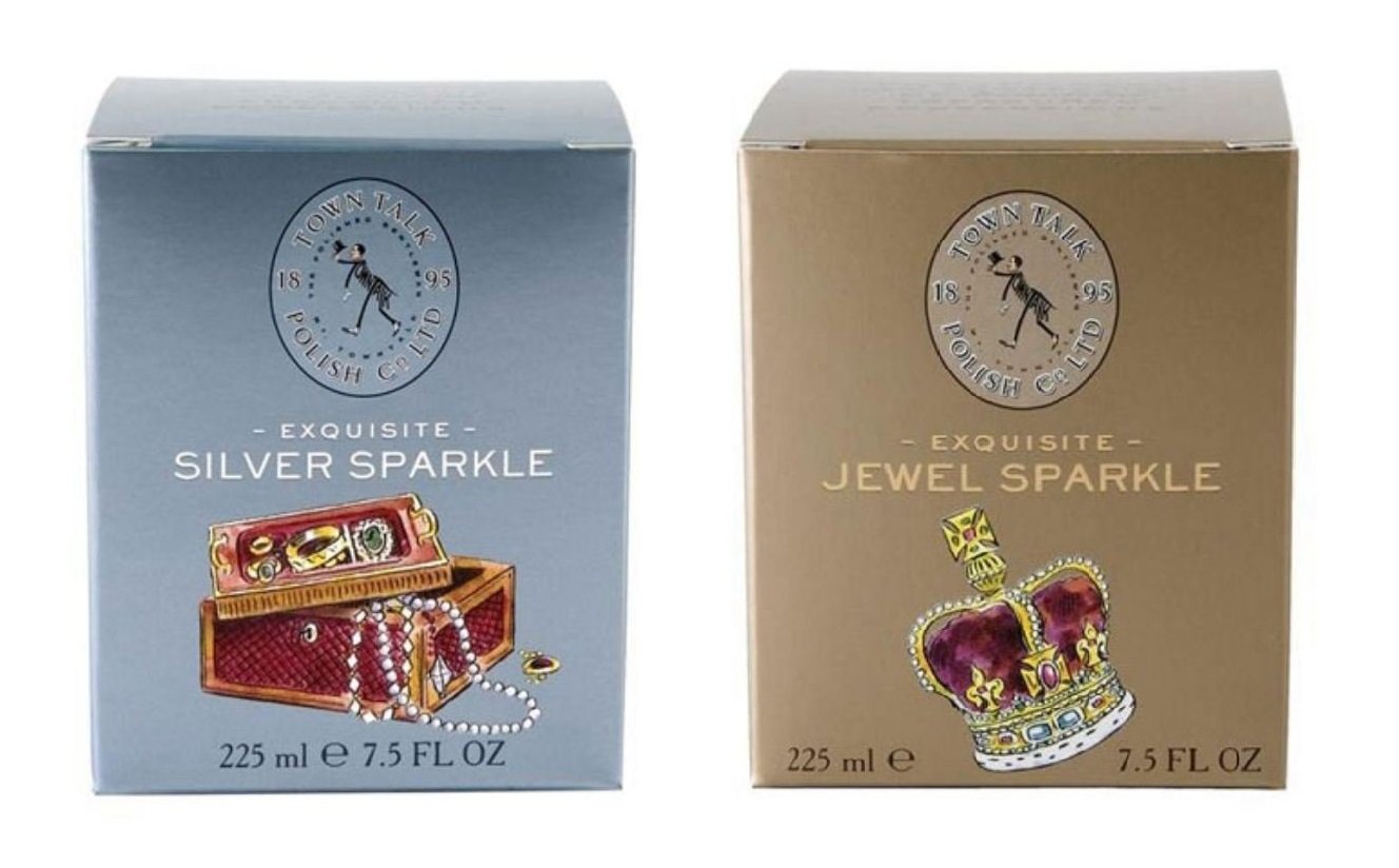 Town Talk Silver & Gold Jewellery Cleaner Bath Both 225ml Amazon.co.uk