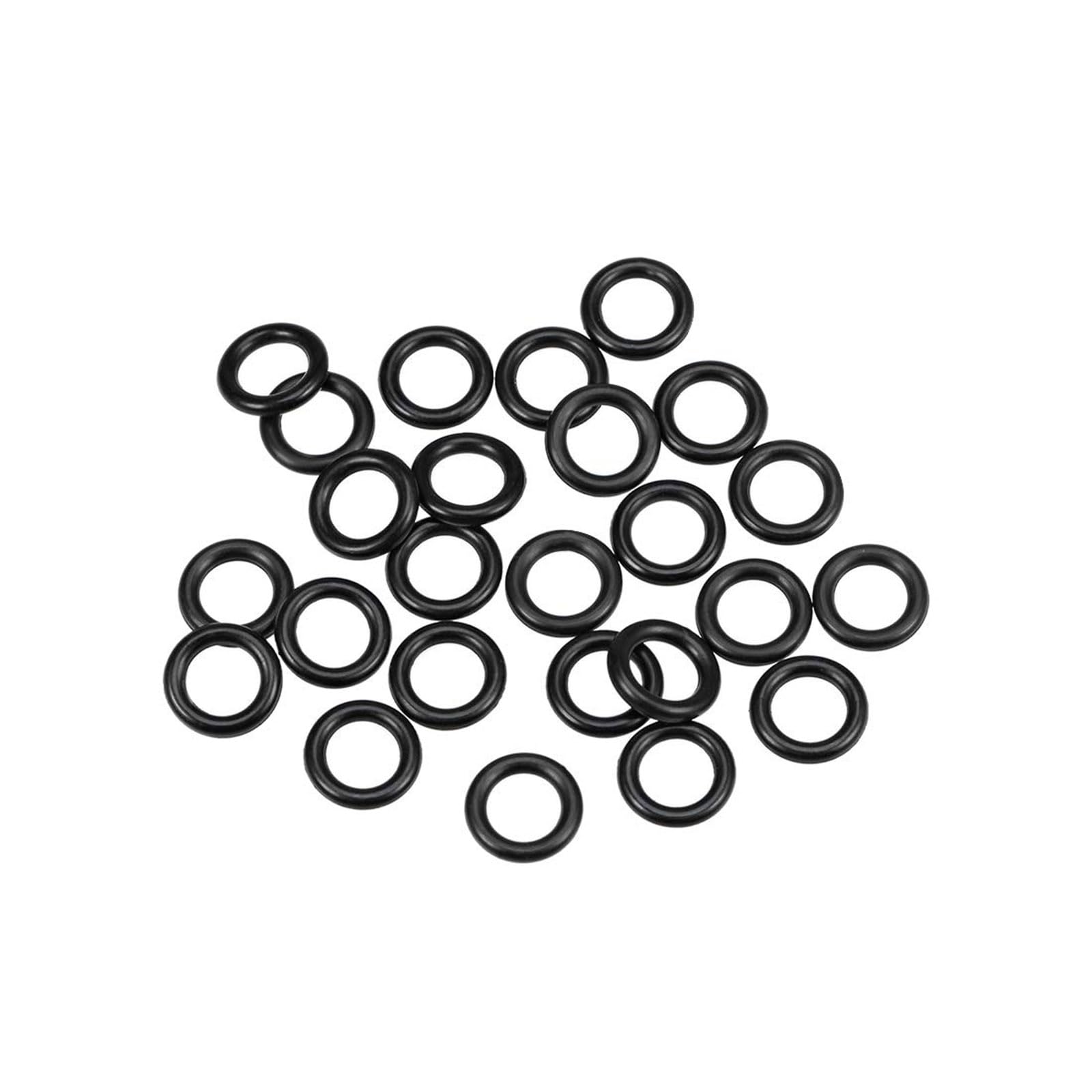 TOP-VIGOR 25Pcs Nitrile Rubber O-Rings, 11.5mm OD 8.5mm ID 1.5mm Width Metric Sealing Gasket, Rubber Washers O Rings Spacers for Faucet Plumbing Automotive Repair, Black