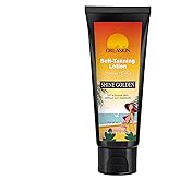 Tanning Lotion Self Tanner - Natural and Organic Ingredients Non Toxic Sunless Browning Cream, Best Gradual Tanner for Men and Women, Streak-Free Fake Tan, Cruelty, Vegan