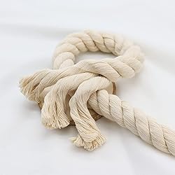 VEIZEDD 100% Cotton Rope, 1 inch x 48