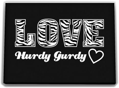 Amazon Co Jp Idakoos Love Hurdy Gurdy 楽器 キャンバス壁 12x8 Inch ブラック X033cc0blwhvr003x2 ホーム キッチン