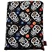 Book Sleeve Sugar Skull Book Cover Medium Book Sleeves Teen Gift (Medium)