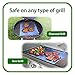 2 Reusable Premium BBQ Grill Mats and 1 Bonus Baking Sheet, Heavy Duty Design for Long-Lasting Use, Nonstick, Easy Cleaning, Save Time, No Drips, Works on All Grills for Delicious Barbecue Grilling