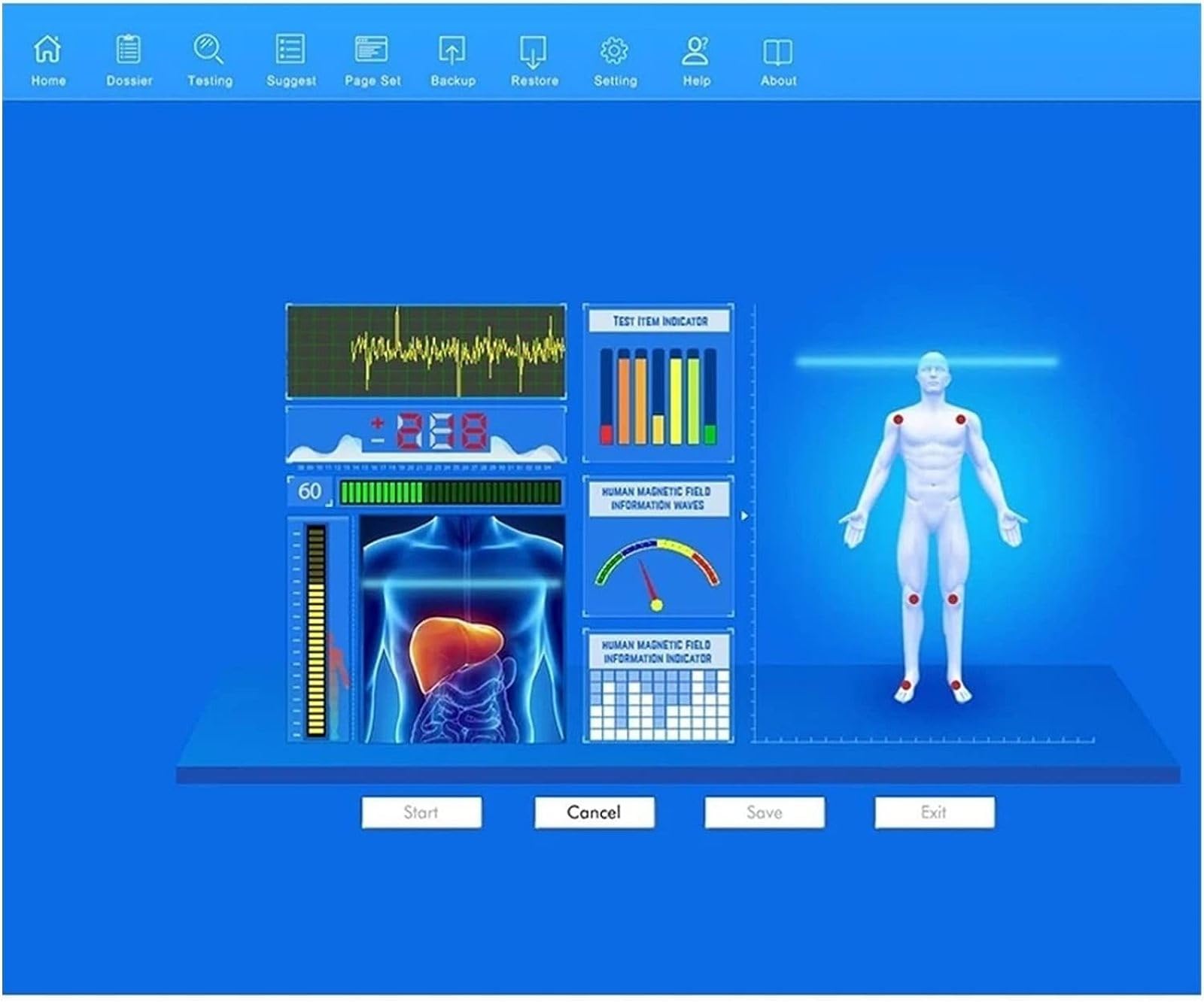 Mua Bio Resonance Machine Quantum Therapy Sub-health Analyzer for ...