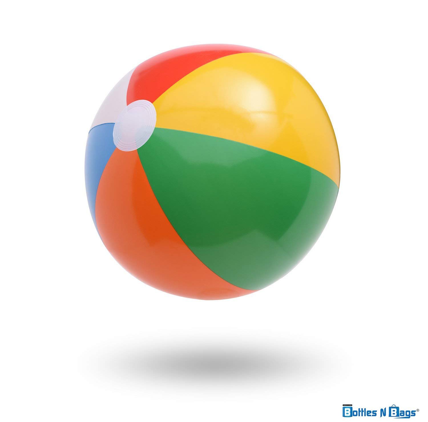 12 Jumbo Beach Balls Variety Pack 4 Each in 3 Sizes Bigger 20" Ball Big 16" Ball Regular 12