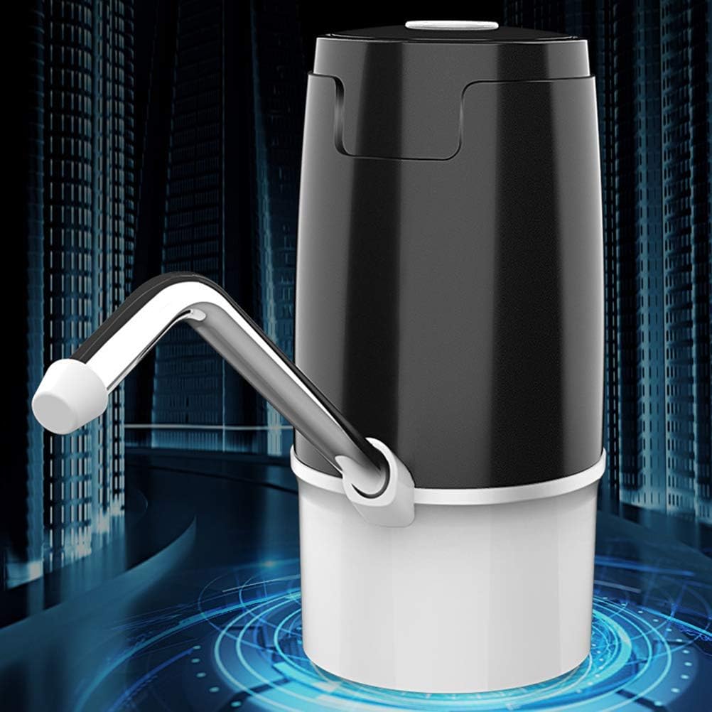 OSHOP® Wireless Automatic Water Dispenser Pump with inbuilt Rechargeable Li-Ion Battery for 20 Litre Cans (White)