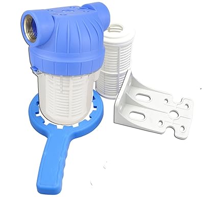 FILTROTECH 5Zoll Filter für Garten Pumpen Hauswasserwerke Hauswasserleitung Schmutzfilter Sandfilter Pumpenfilter mit Filtere
