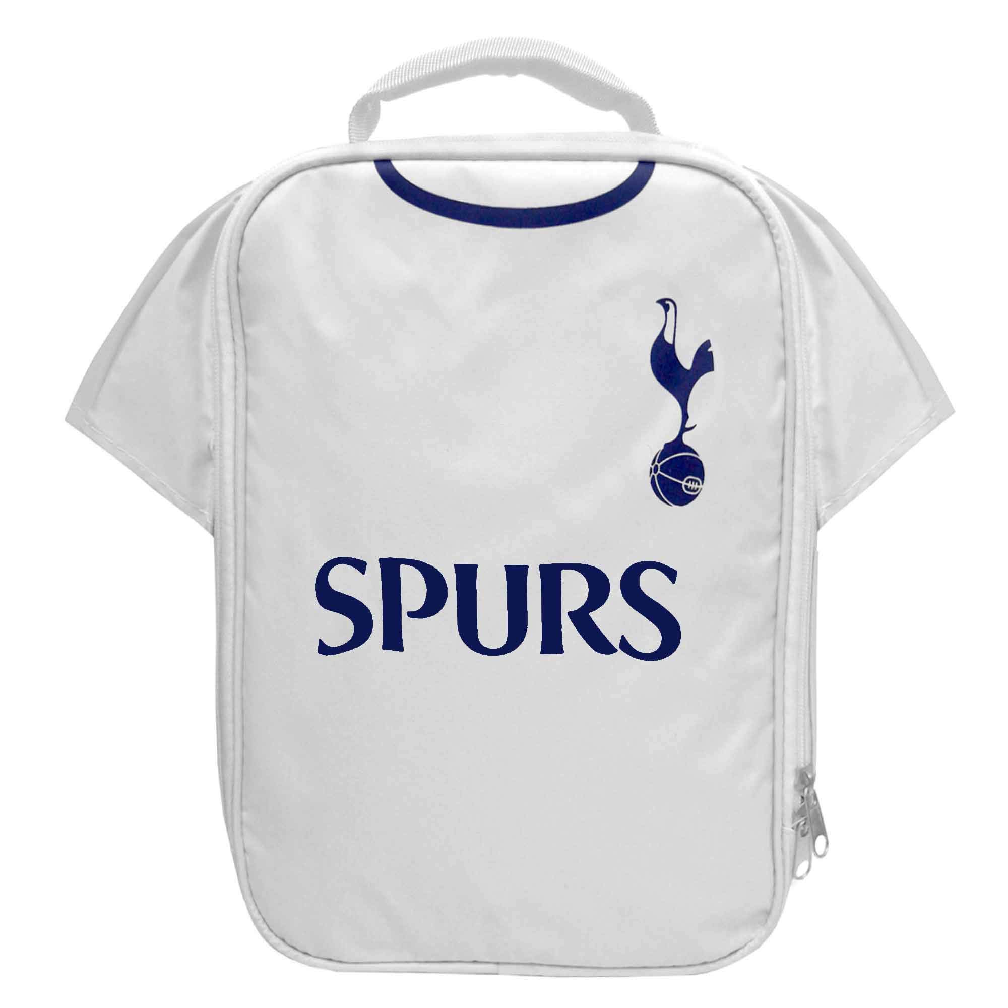 THFC Official Tottenham Hotspur Spurs Crest Shirt Shaped Lunch Bag for School