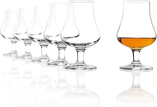 Stölzle Lausitz Whisky The Nosing Glass 194 ml, 6er Set Whiskyglas, spülmaschinenfeste Whiskygläser, hochwertige Qualität aus Kristallglas