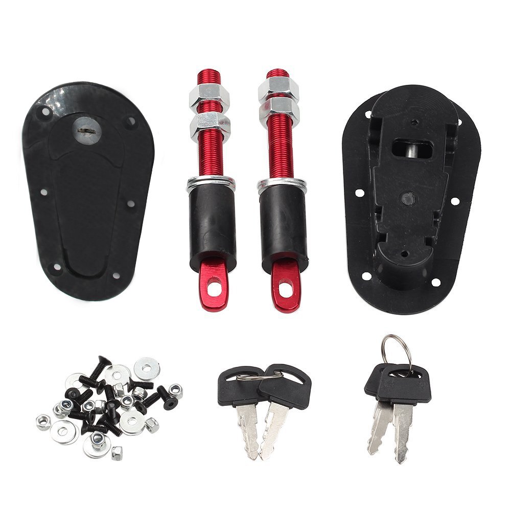Racing Car Hood Latch and Pin Kit Racing Latch Locks Locking Hood Kit